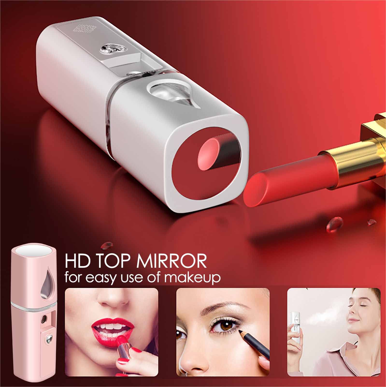 GIVERARE Nano Vapor Facial con batería integrada para múltiples sesiones.