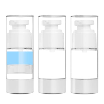 Botellas sin aire GIVITASOT de 15 ml para conservar fórmulas de cosméticos.