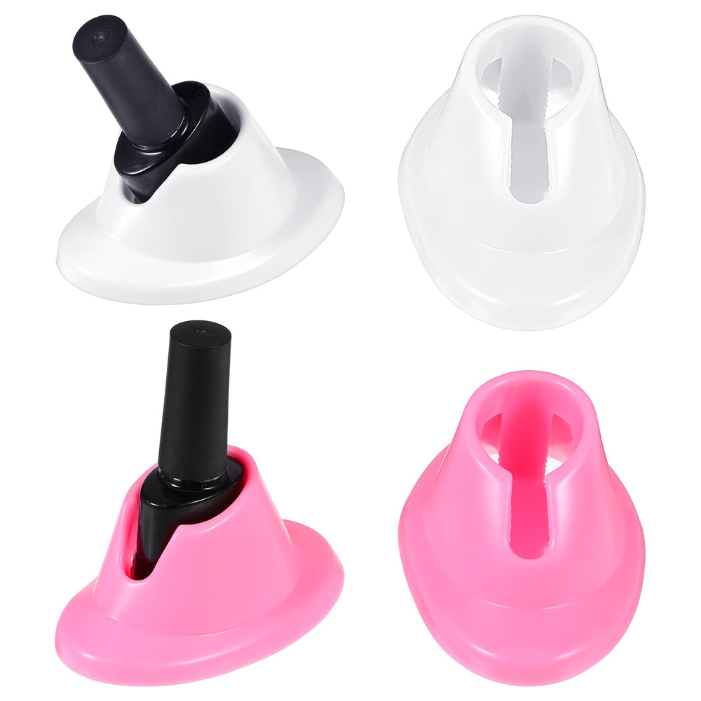 Base de botellas de esmalte Gjinxi de silicona, estable y antiderrame.