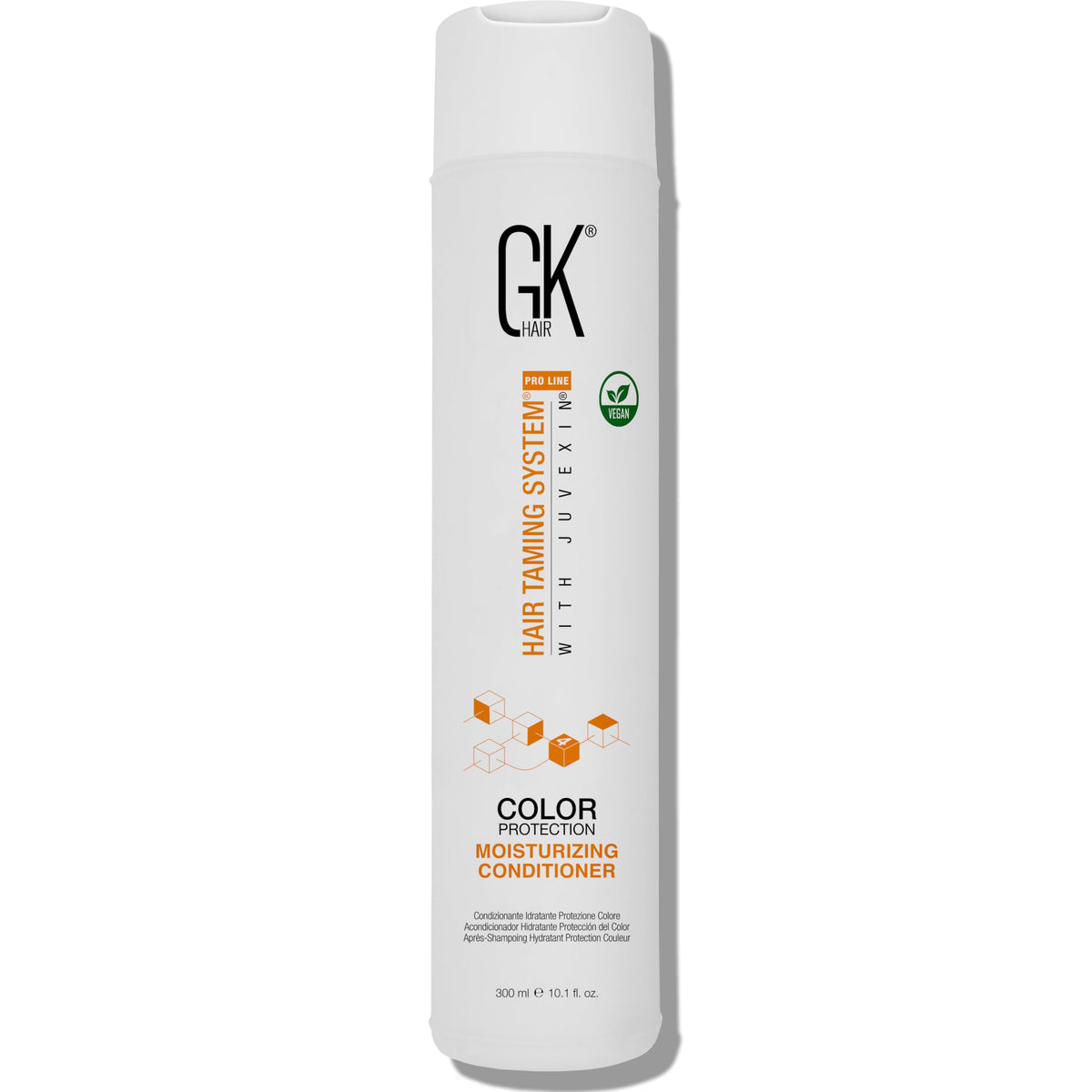GK HAIR Hydrate, acondicionador hidratante para cabello seco y dañado, en envase para uso diario.