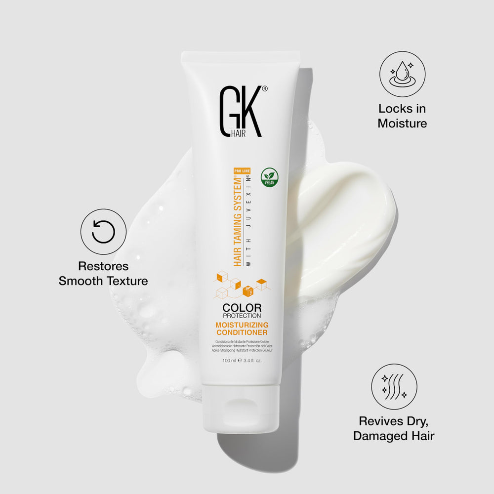 GK HAIR etiqueta-sin-sulfatos: limpieza suave que respeta la fibra.
