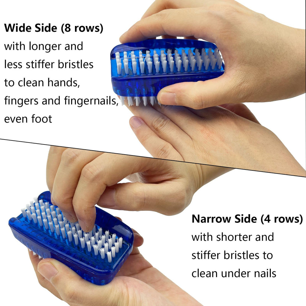 GKETN cepillo para uñas, uso en casa con dos colores disponibles