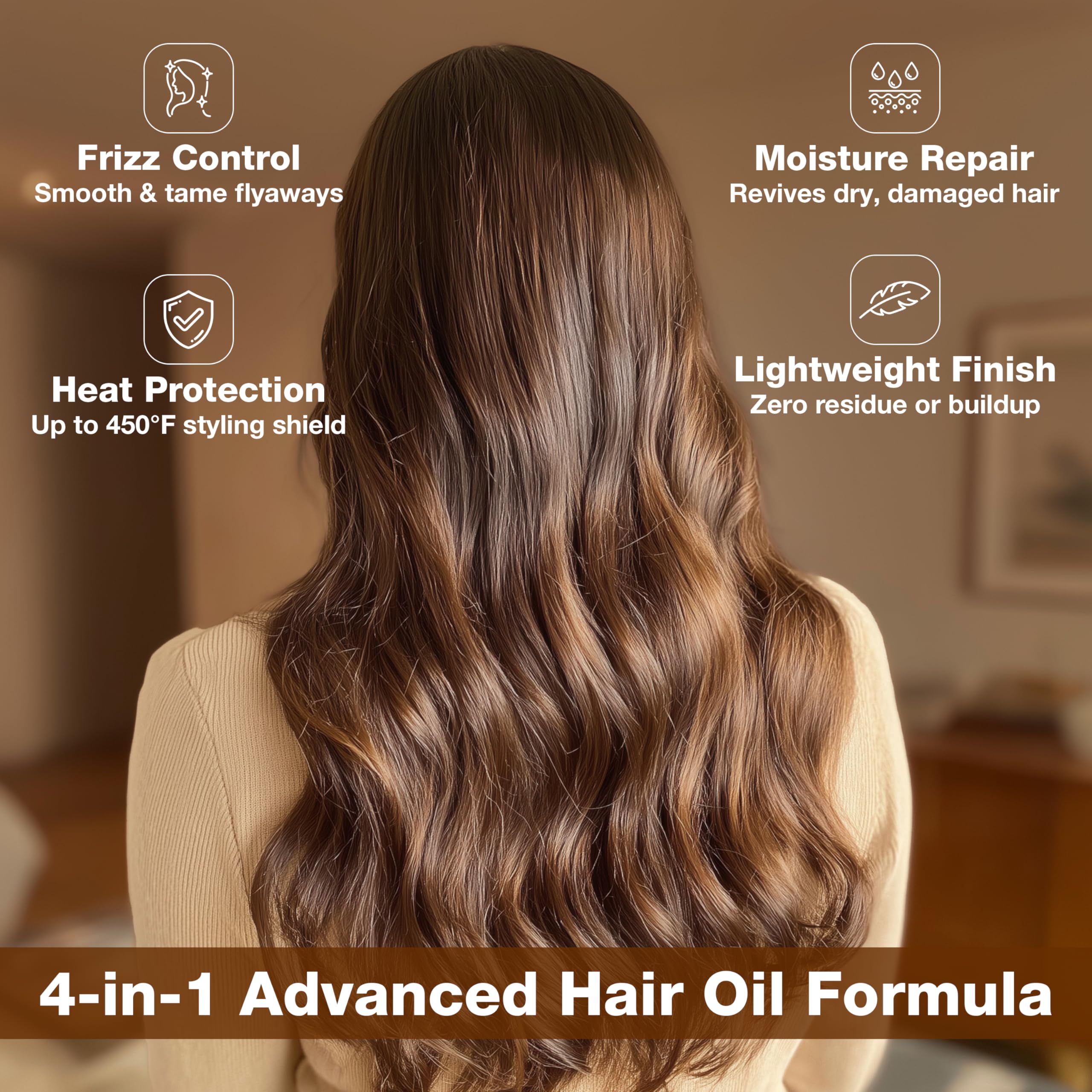 GK HAIR Oil forma una capa protectora alrededor de cada hebra