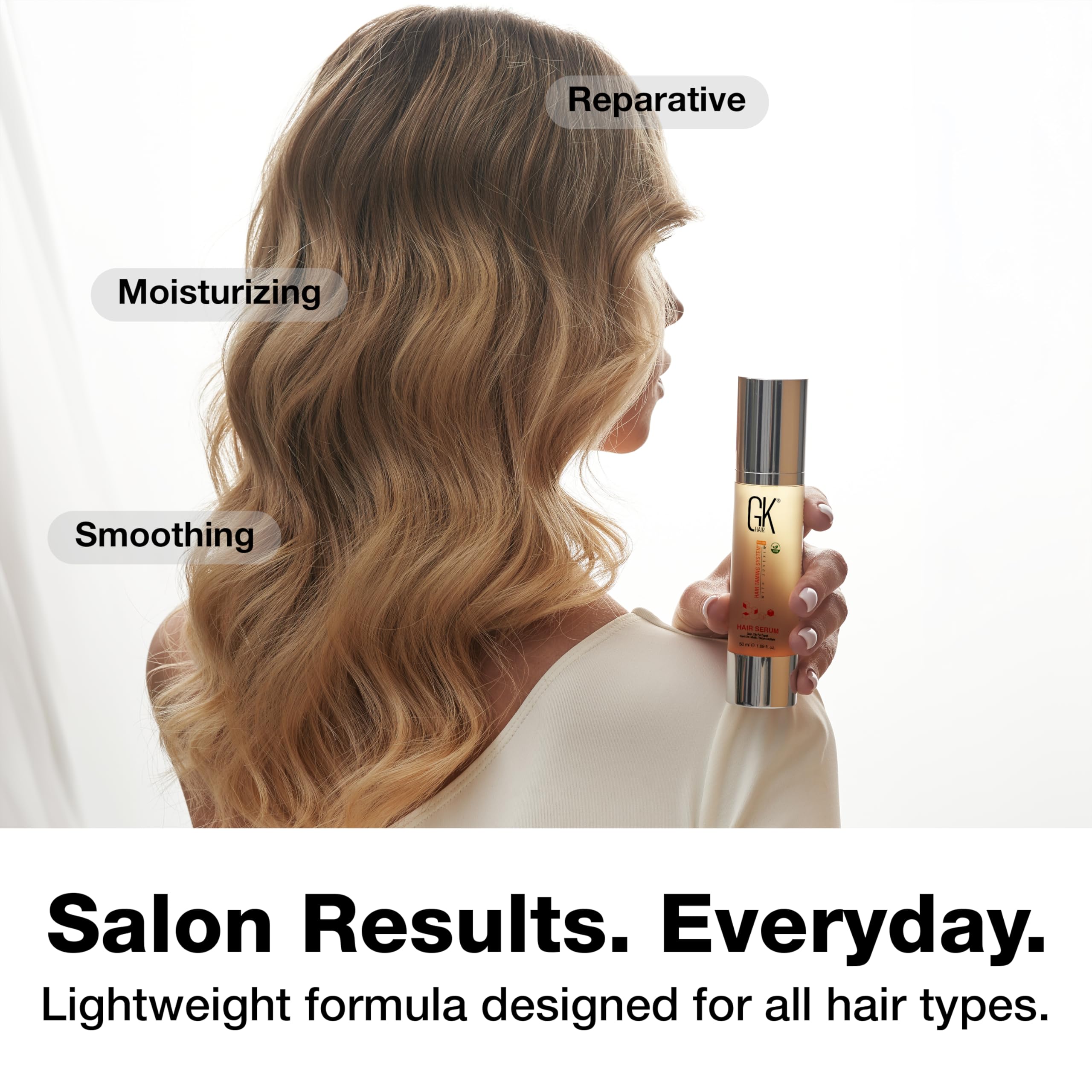 GK HAIR Oil rinde bien con keratina sin pesadez