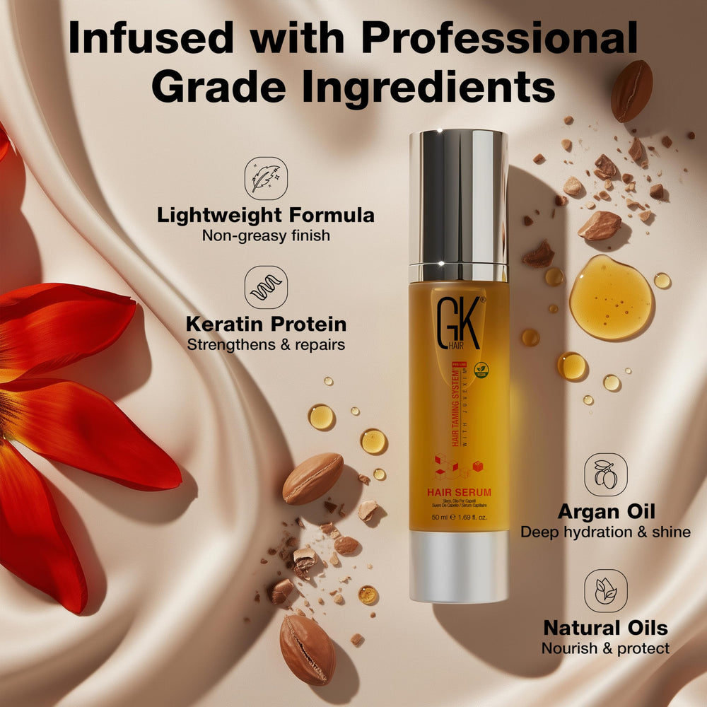 GK HAIR Oil hidrata y sella el daño previo de las hebras