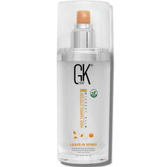 GK HAIR Acondicionador sin aclarado en spray: botella visible para un peinado suave y manejable.