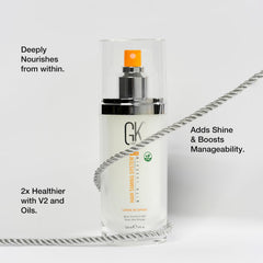 GK HAIR Acondicionador sin aclarado en spray: efecto anti-frizz para días con humedad.
