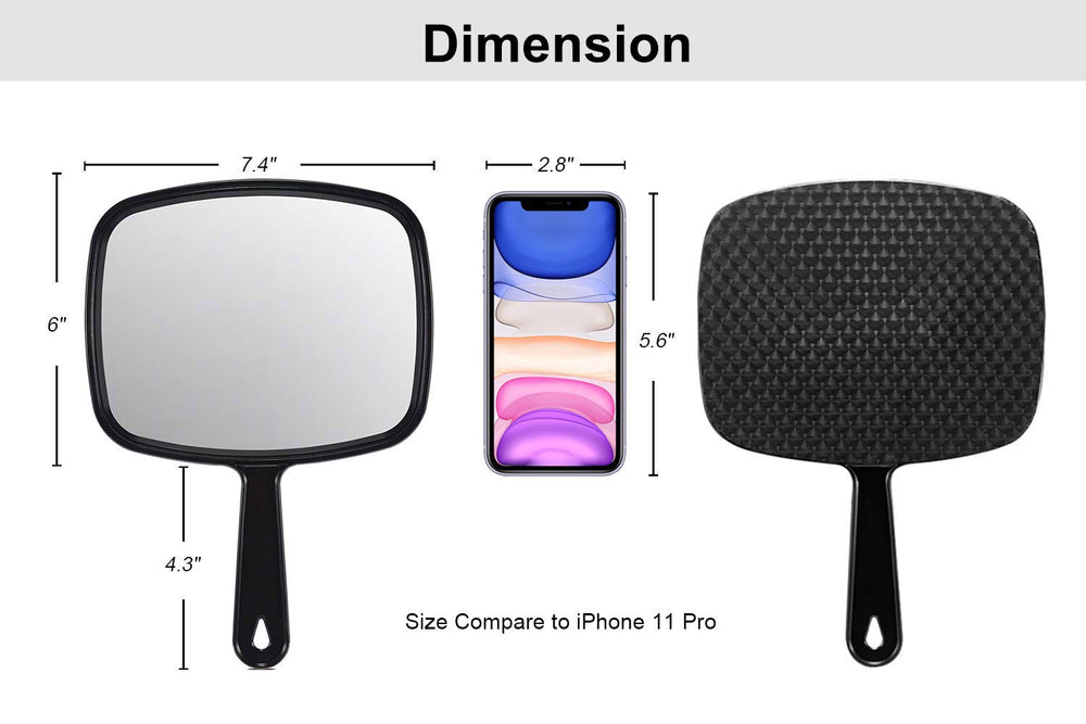 PROTECLE de Gladmart, formato rectangular negro, manejo cómodo para salones.
