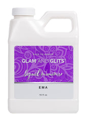 Glam and Glits EMA Monómero líquido, botella de 16 oz para adherencia uniforme.