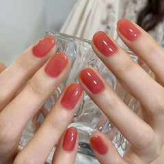 Glamermaid aplicación sin lámpara ni luz ultravioleta para uñas postizas.