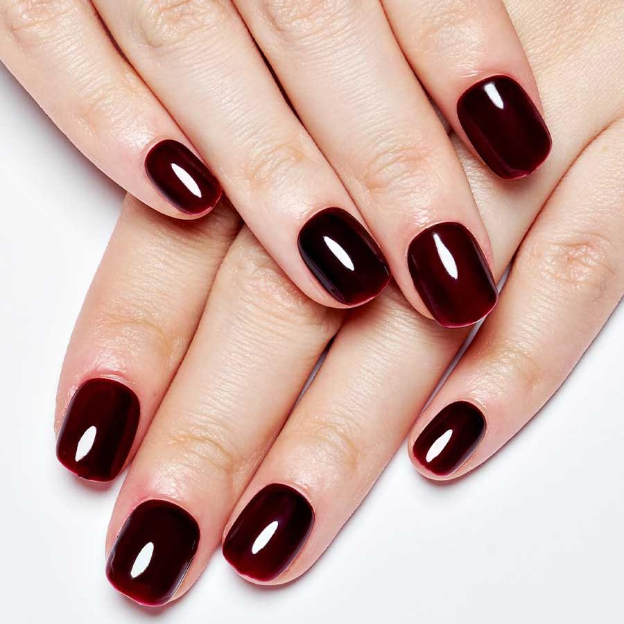 GLAMERMAID paquete de 24 uñas con diseño y tallas.