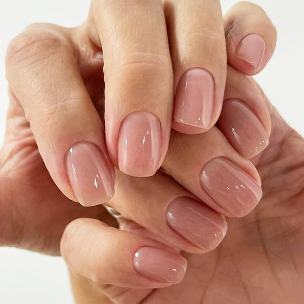 GLAMERMAID uñas postizas extra cortas listas para pegar en casa