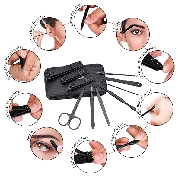 Glamne regalo set de manicura, regalo elegante y práctico.