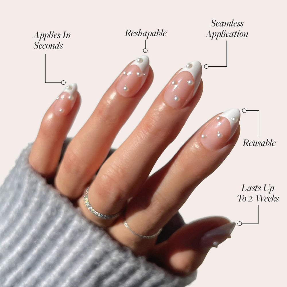 Glamnetic Frances Pearl 3D: acento de perla para ocasiones especiales.