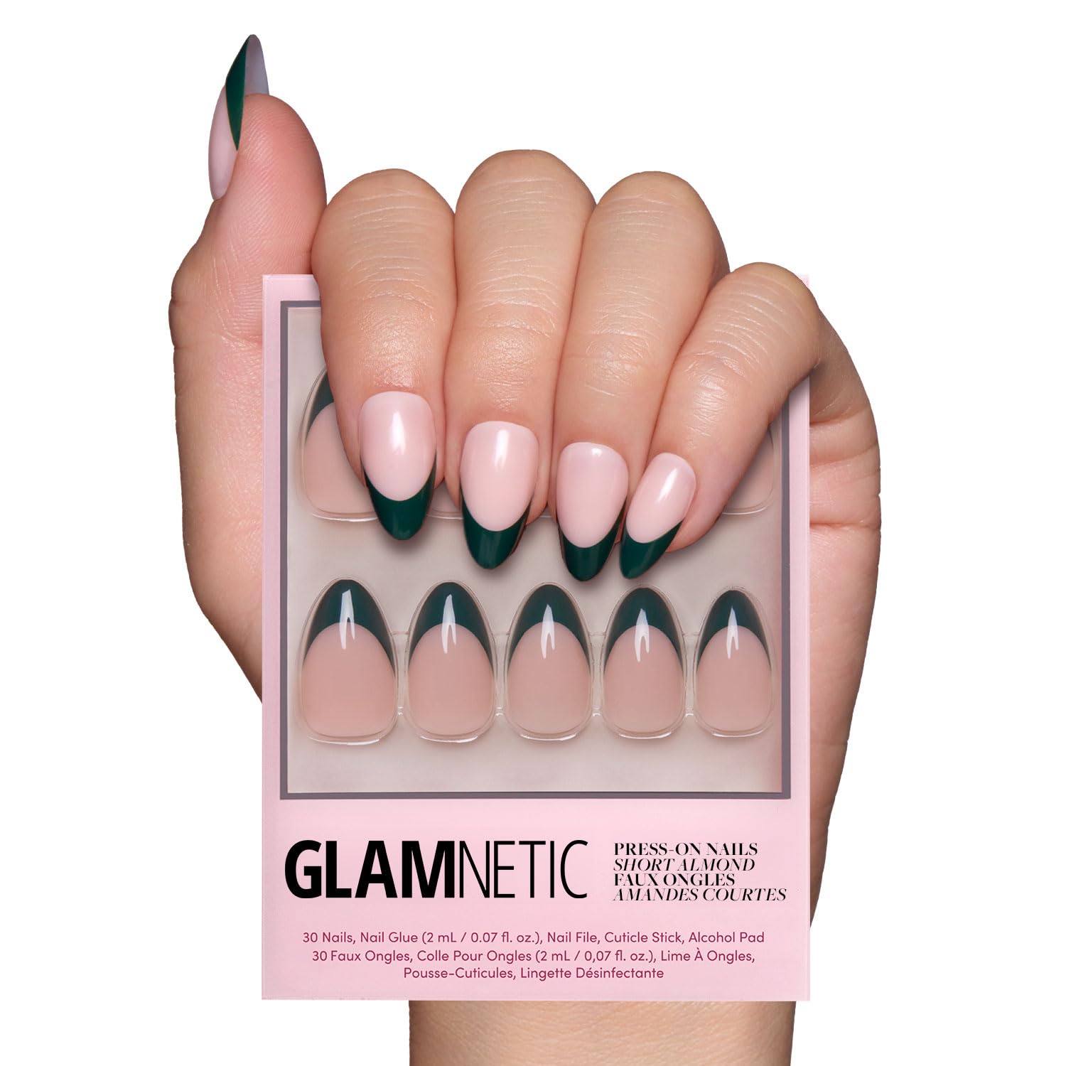 Glamnetic Château: caja de almacenamiento para uñas postizas, organización con estilo.