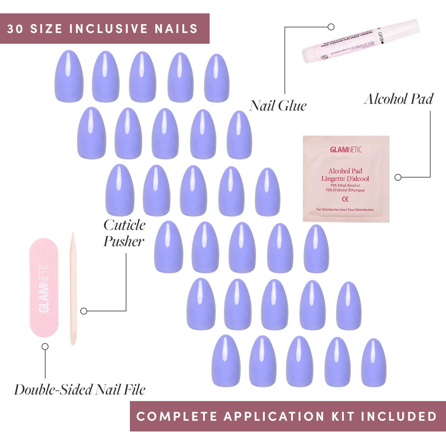 Durabilidad de Glamnetic hasta dos semanas para uso práctico