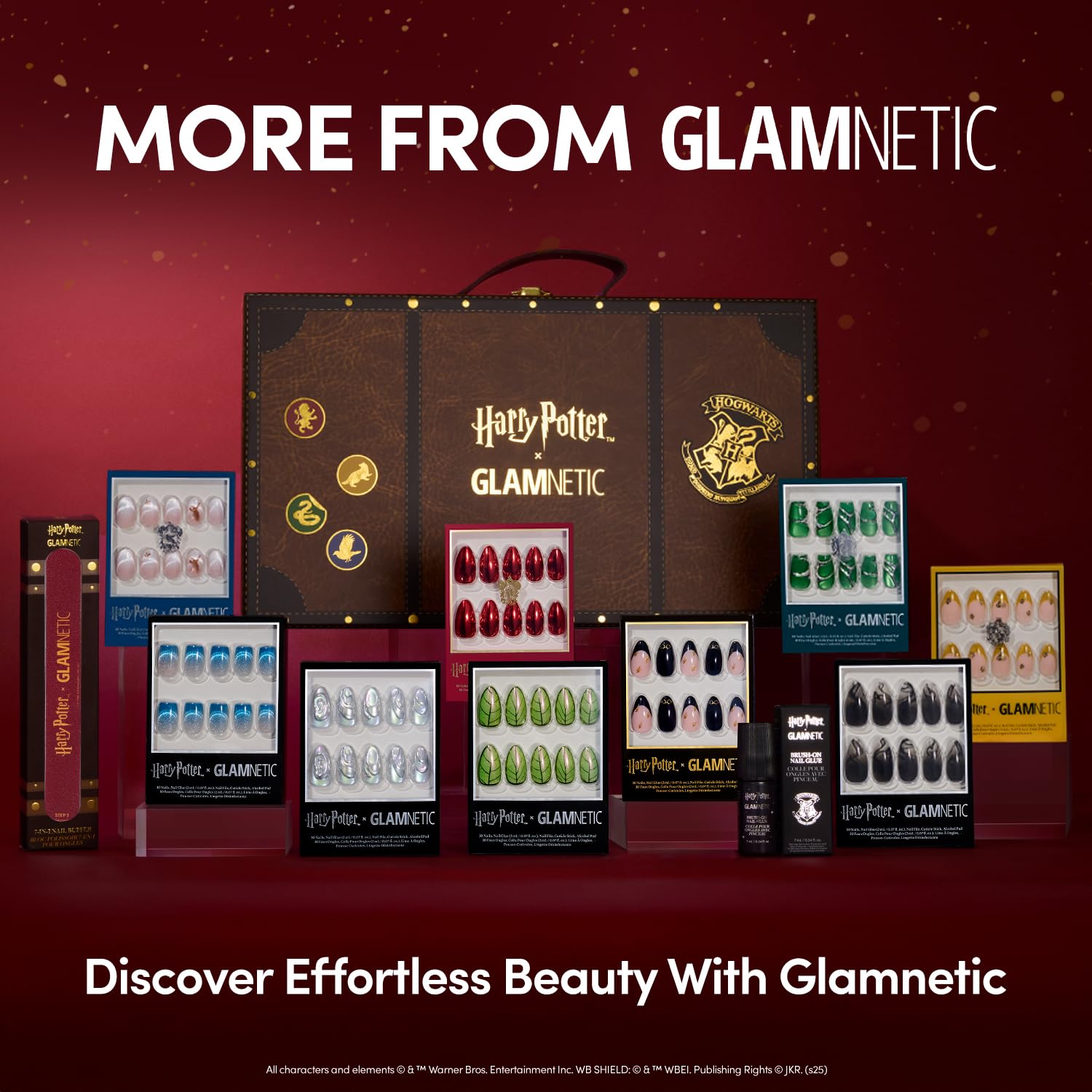 Glamnetic Lumos: licencia oficial de Harry Potter para un estilo temático.