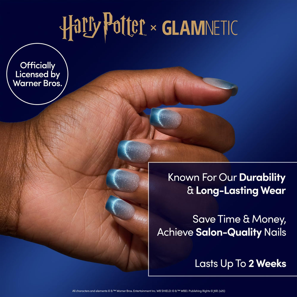 Glamnetic Lumos: aplicación rápida en 10 minutos con todo lo necesario.