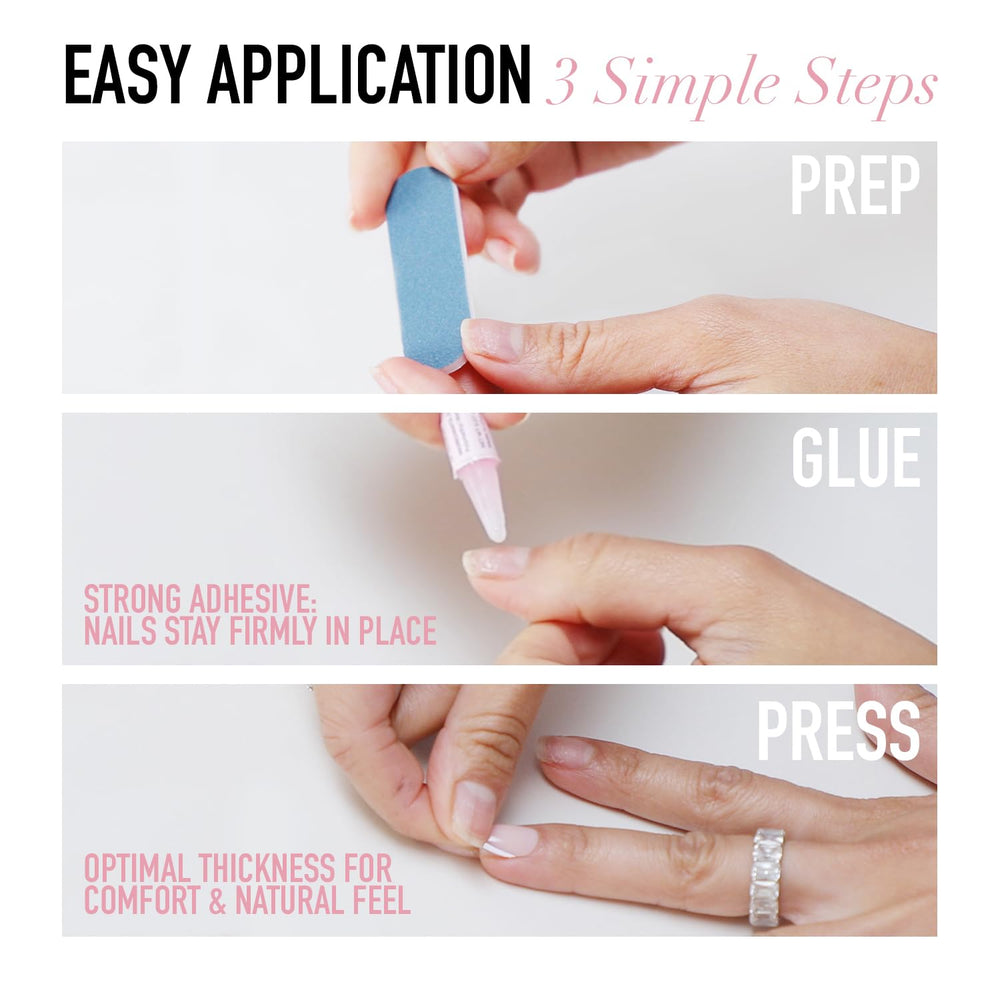 Glamnetic MaDamn uñas resistentes con duración estimada de dos semanas