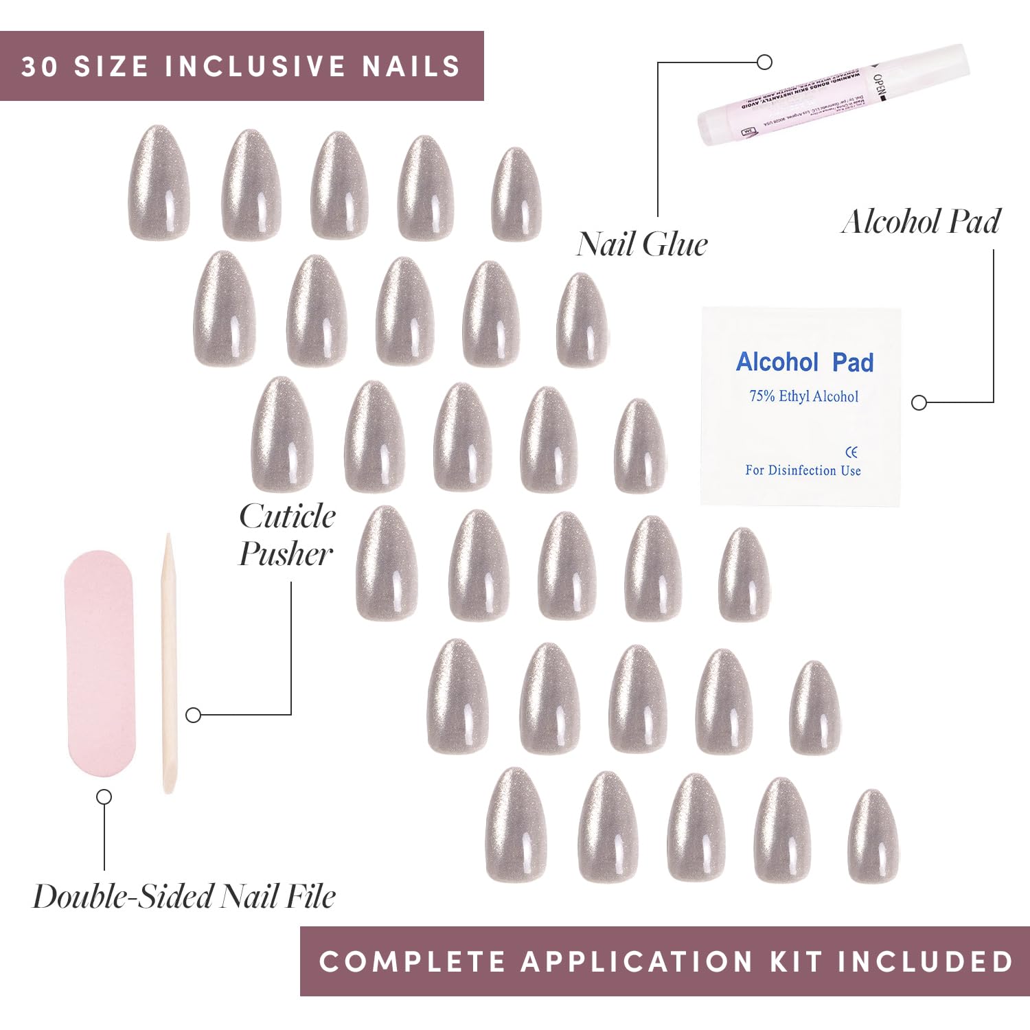 Recubrimiento UV de Glamnetic Oslo protege las uñas para uso prolongado