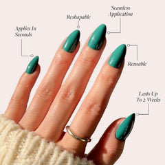Glamnetic pegamento para uñas y herramientas incluidas.