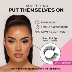 Glamnetic Pestanas Magnéticas faux mink suaves para un aspecto natural