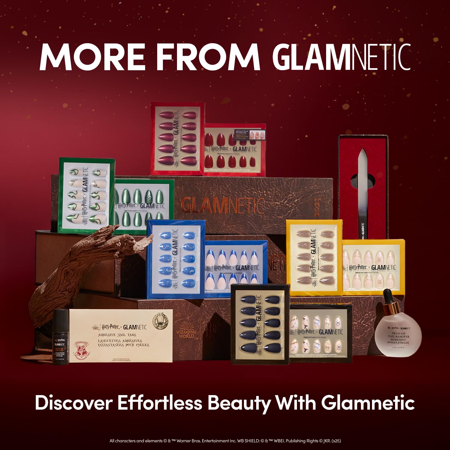 Glamnetic facilita una remoción suave en agua tibia para cuidar las uñas naturales.