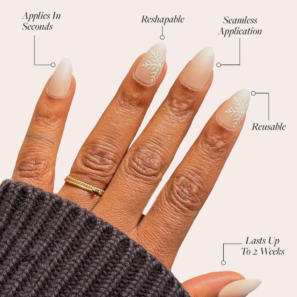 Glamnetic Snowdrift: durabilidad de hasta 2 semanas con cuidado básico.