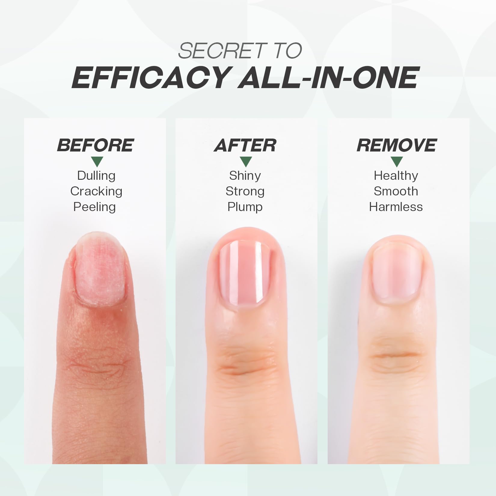 Glamonade compatible con todo esmalte sin alterar color