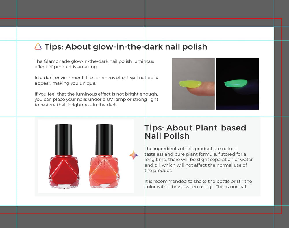 Glamonade Neon, uñas brillantes de verano para estilo rápido.