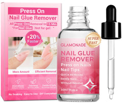Glamonade Remover: retirada rápida de adhesivo en uñas postizas.