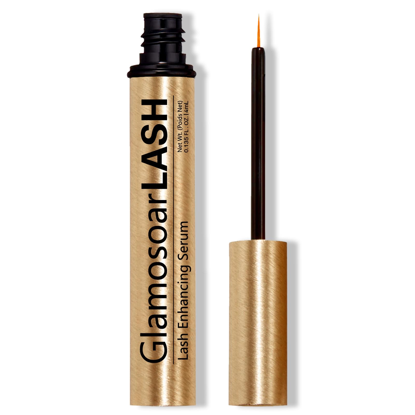 Glamosoar Lash Serum: uso nocturno para mantener la salud y luminosidad de las pestañas.