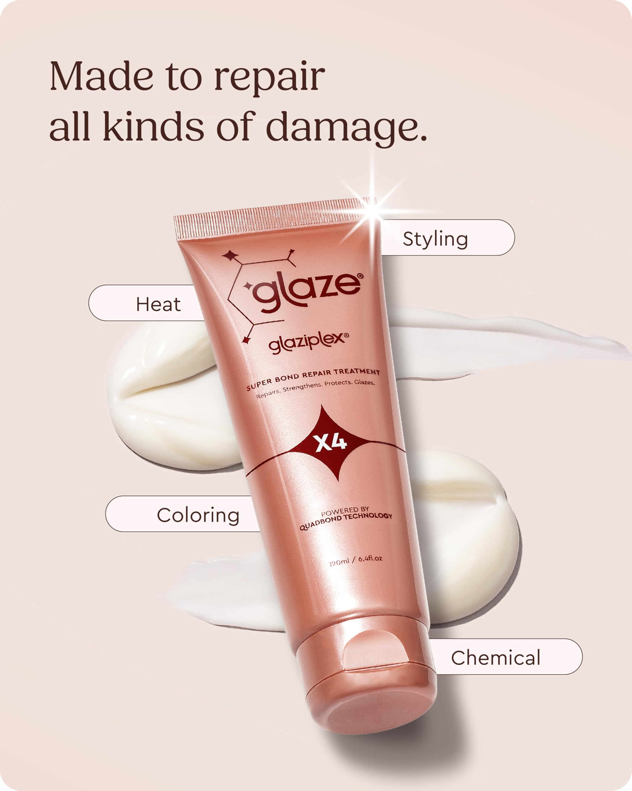 glaze Glaziplex Bond Repair: ritual semanal de cuidado capilar en casa