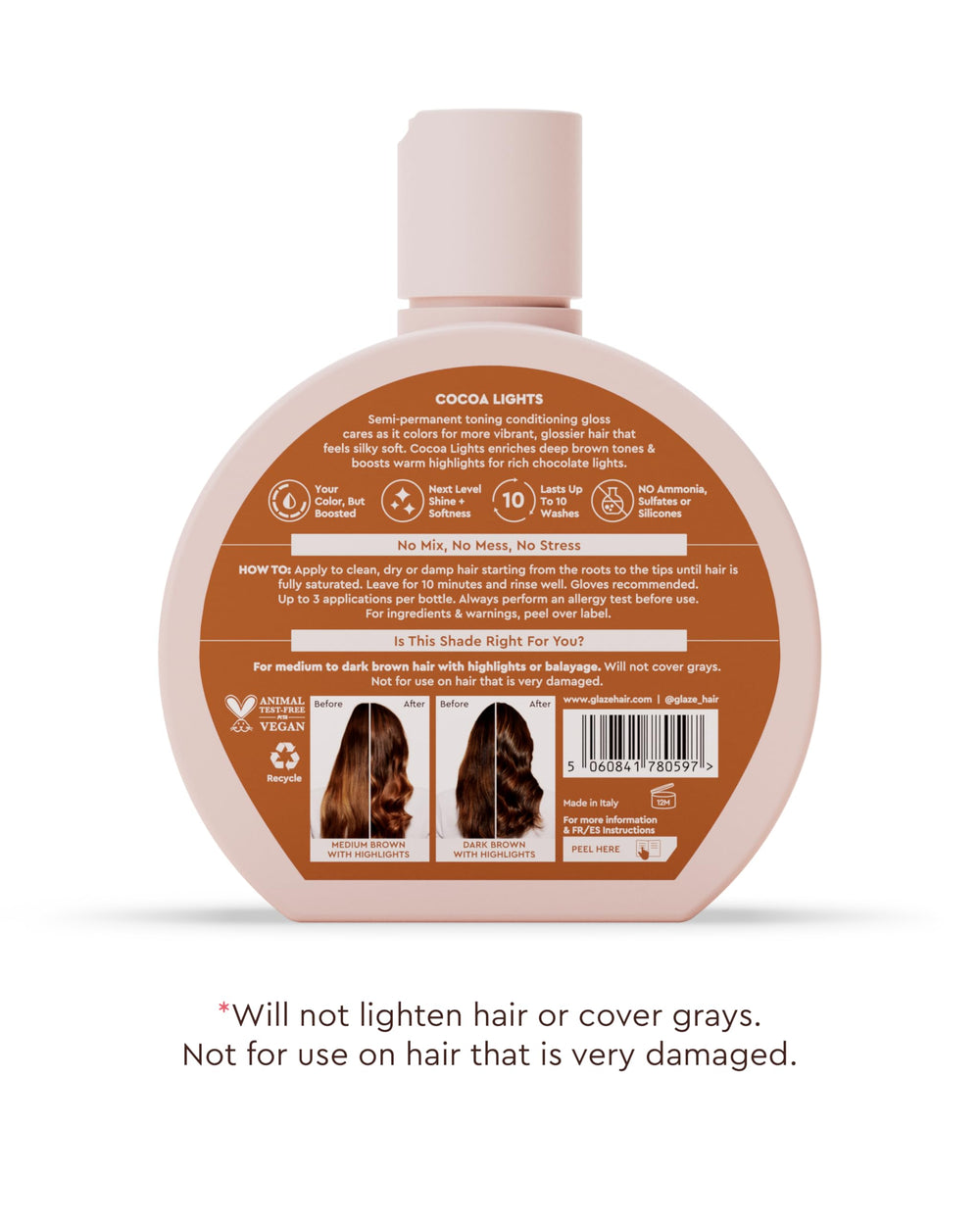 Tecnología KINDColor de Glaze protege el cabello tras la aplicación