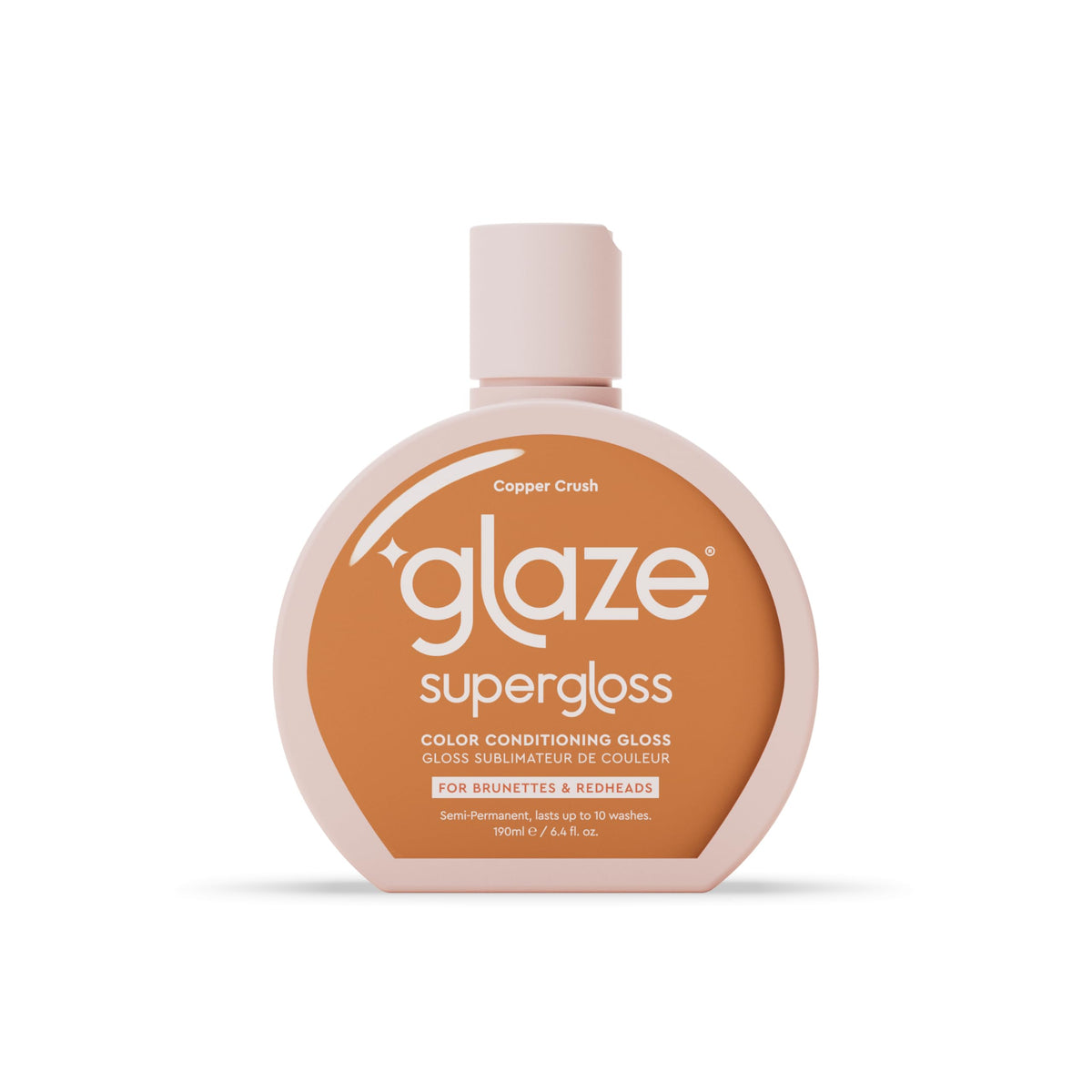 Glaze Supergloss con bomba dosificadora para aplicación precisa y cómoda