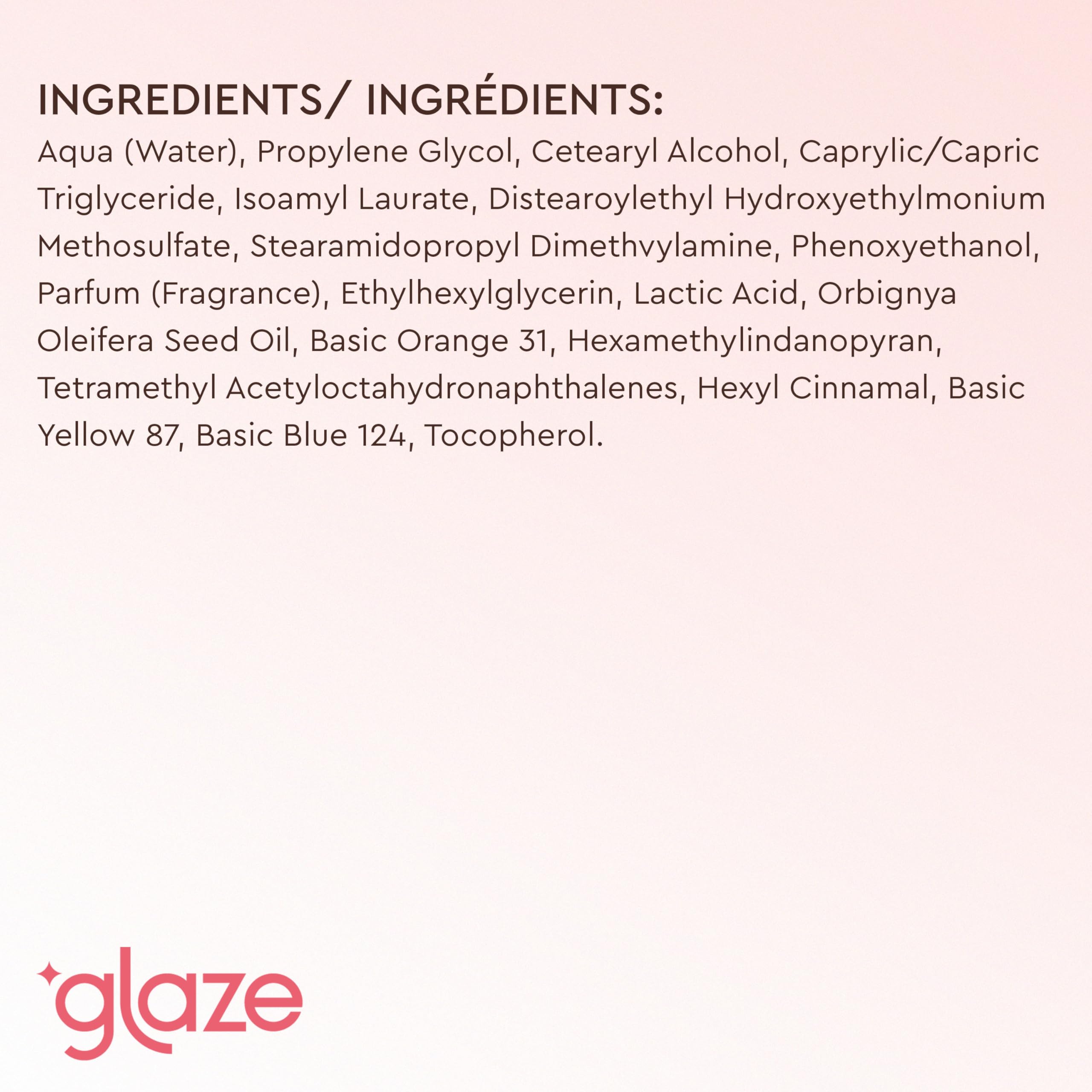 Etiqueta vegana y libre de crueldad en Glaze Supergloss