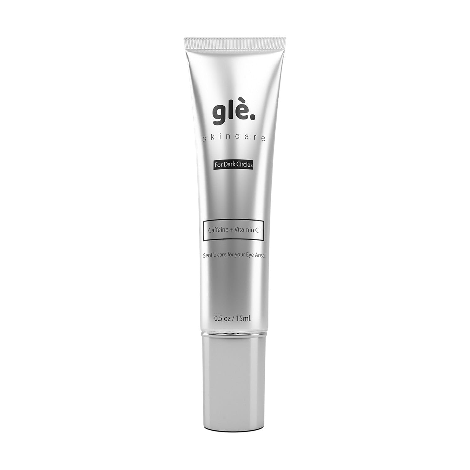 Gle Skincare Serum Ojos Vitamina C en el envase, para iluminación de la mirada.