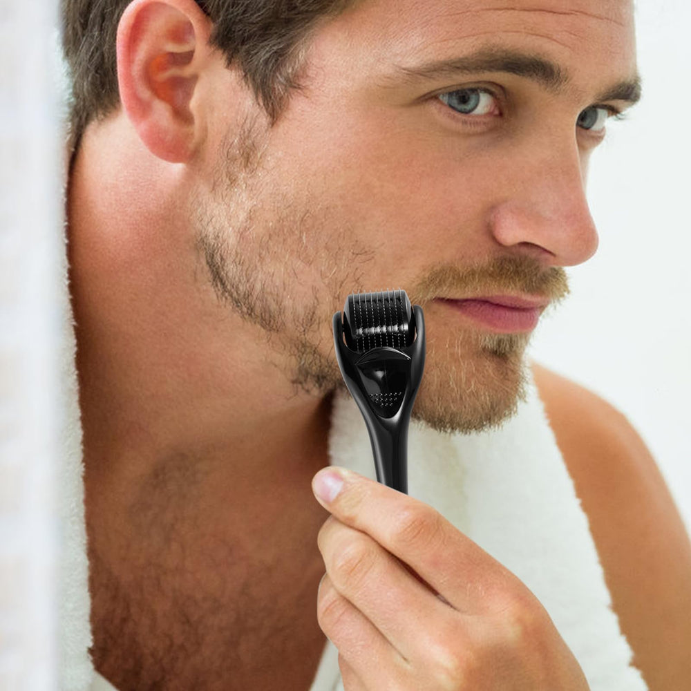 Glemme Derma Roller 0.25mm para rostro, ofrece una experiencia suave para el cuidado de la piel.