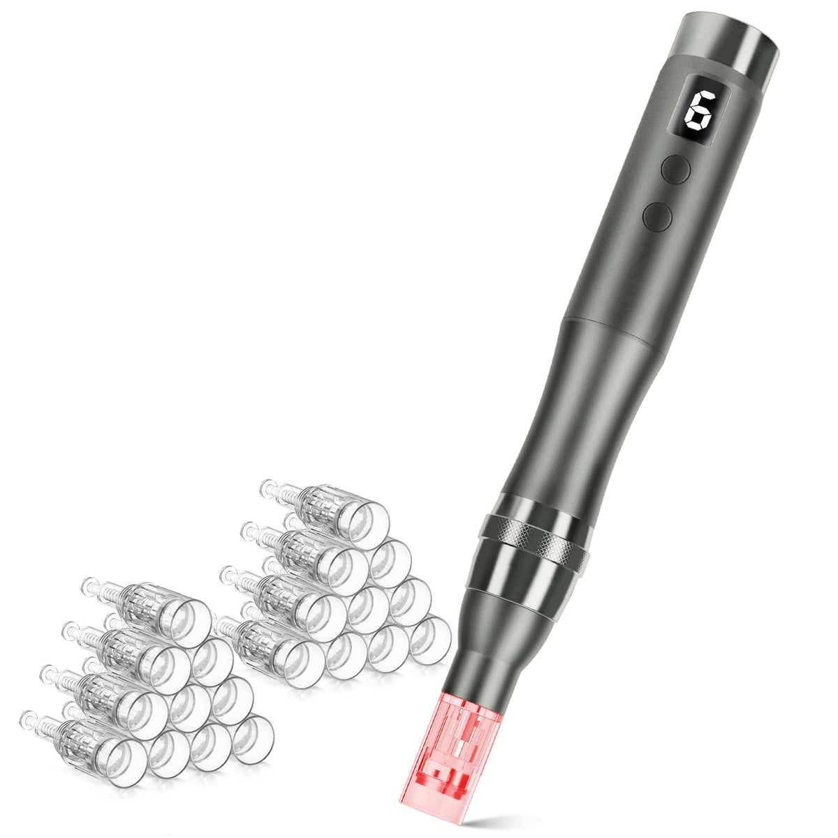 Glemme rodillo de microagujas 0-25mm, rostro, uso diario en casa.