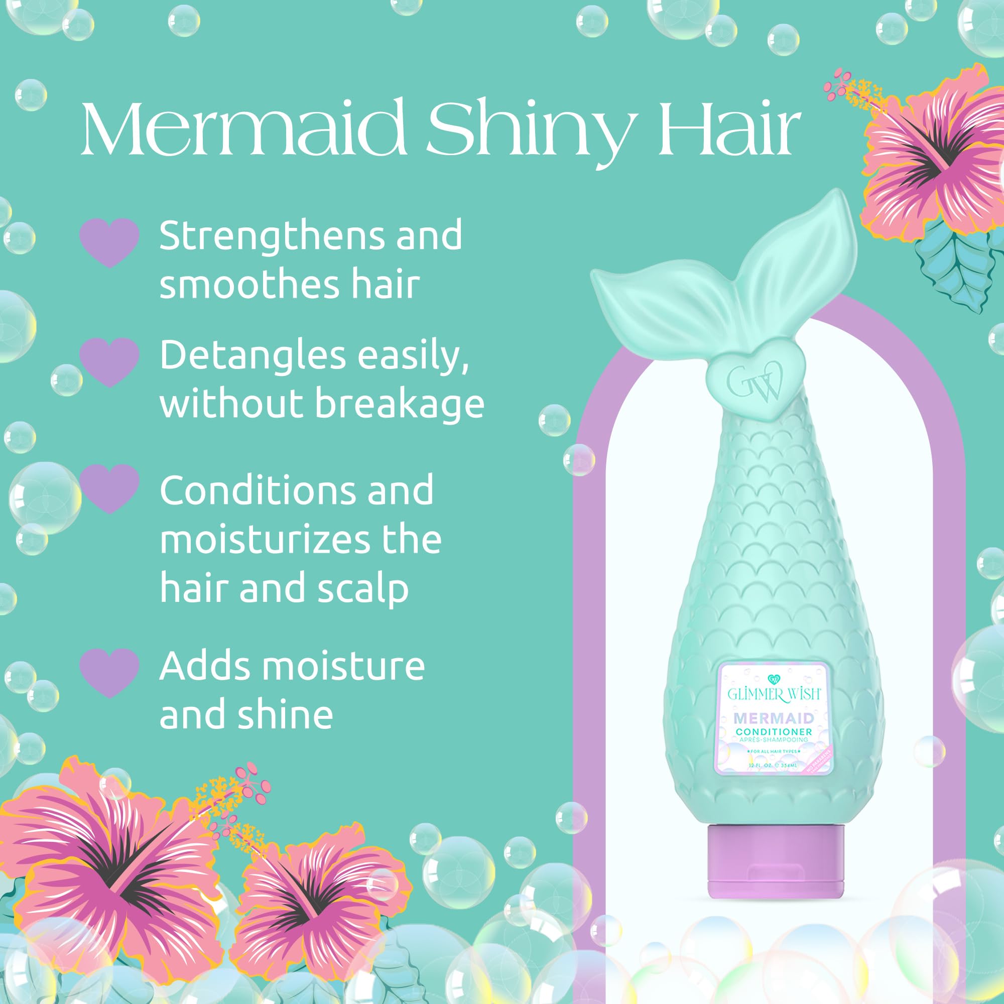 Glimmer Wish Aroma Playa Tropical: fragancia agradable durante el lavado.