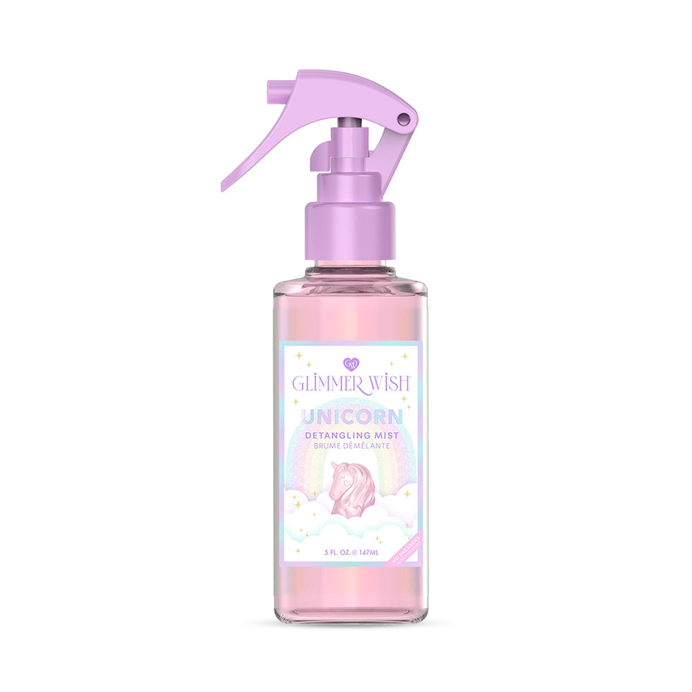 Glimmer Wish Demelant Cheveux - Bouteille rose 148 ml facilitant le demelage.