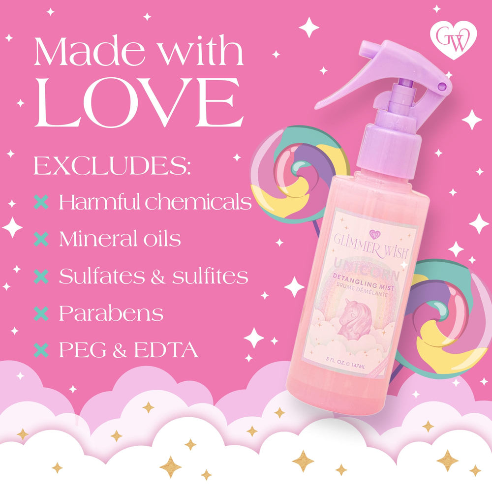 Glimmer Wish Formule Sans Paraben et Sans Sulfates - Soin doux.