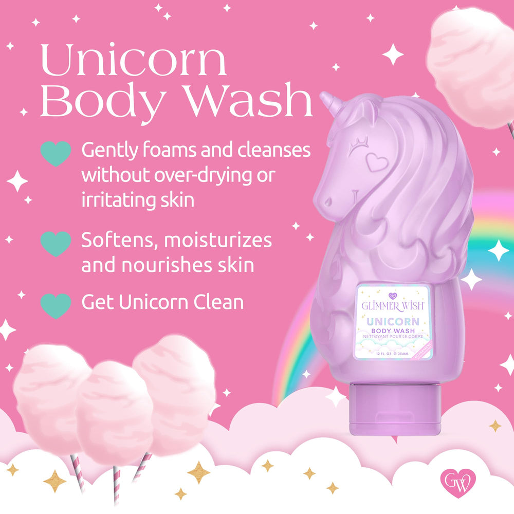 Glimmer Wish, diseño unicornio divertido para la hora del baño
