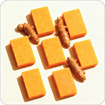Glo Melanin-ingredientes-naturales-curcuma: fórmula con cúrcuma y extractos naturales.