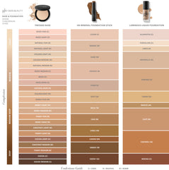 Textura líquida de Glo Skin Beauty para cobertura suave