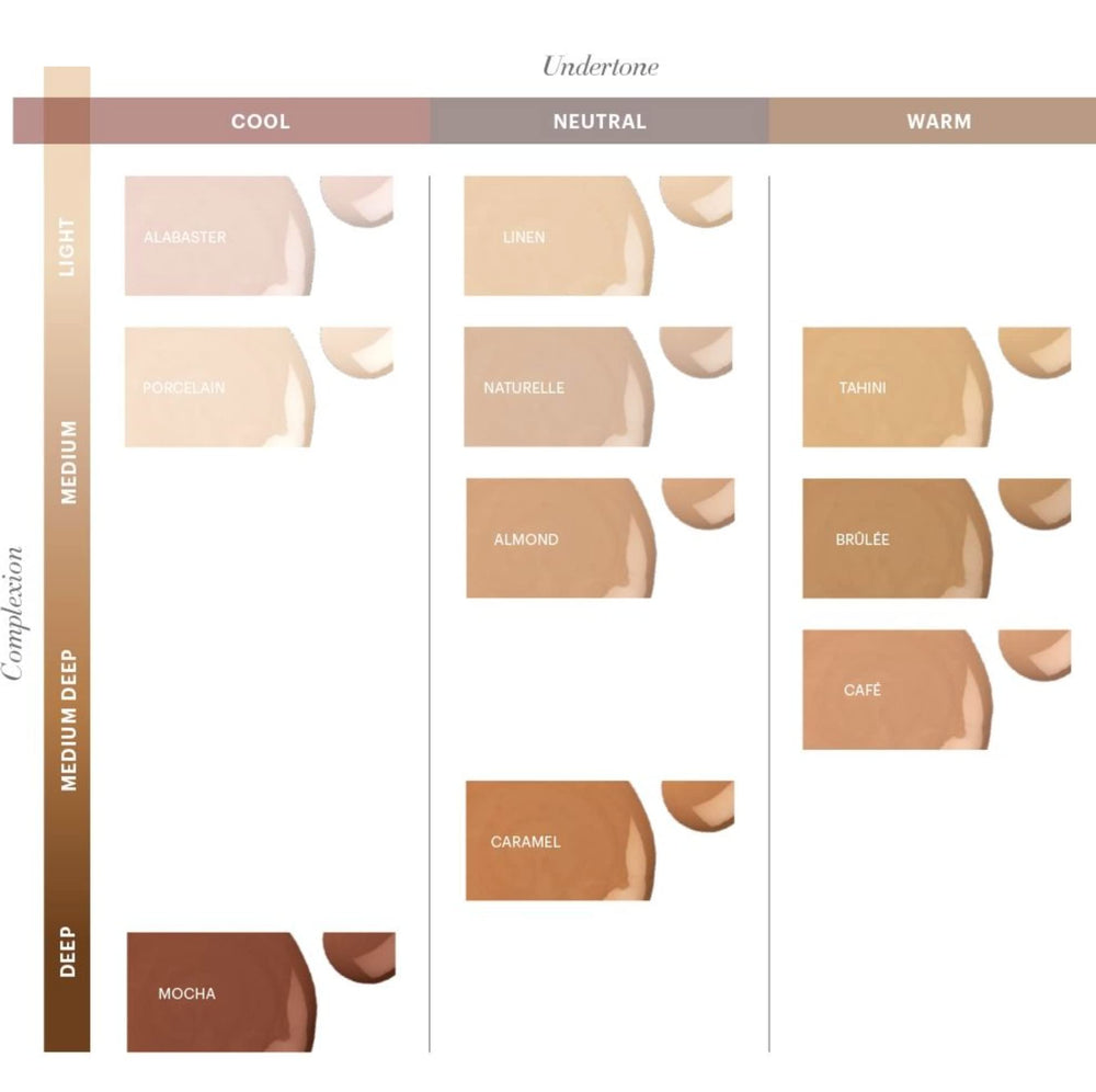Fórmula libre de talco y parabenos de Glo Skin Beauty