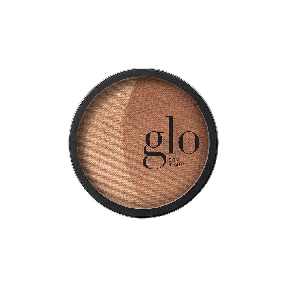 Glo Skin Beauty Bronceador prensado Sunkiss para aplicación suave en pómulos.