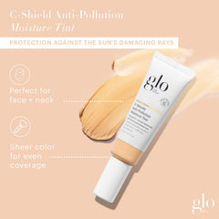 Aplicador suave de Glo Skin Beauty C-Shield para un acabado uniforme
