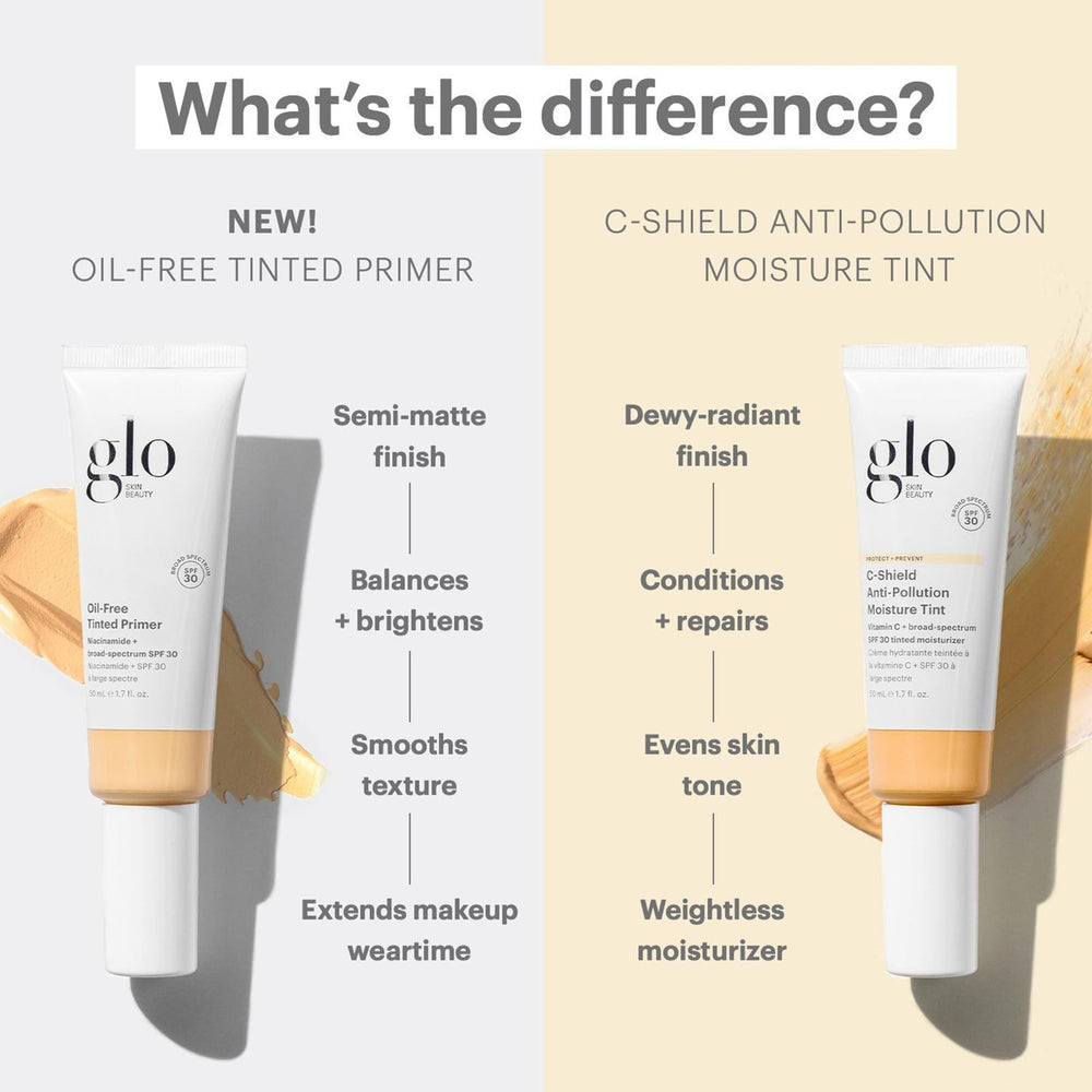 Empaque compacto de Glo Skin Beauty C-Shield para retoques en cualquier momento