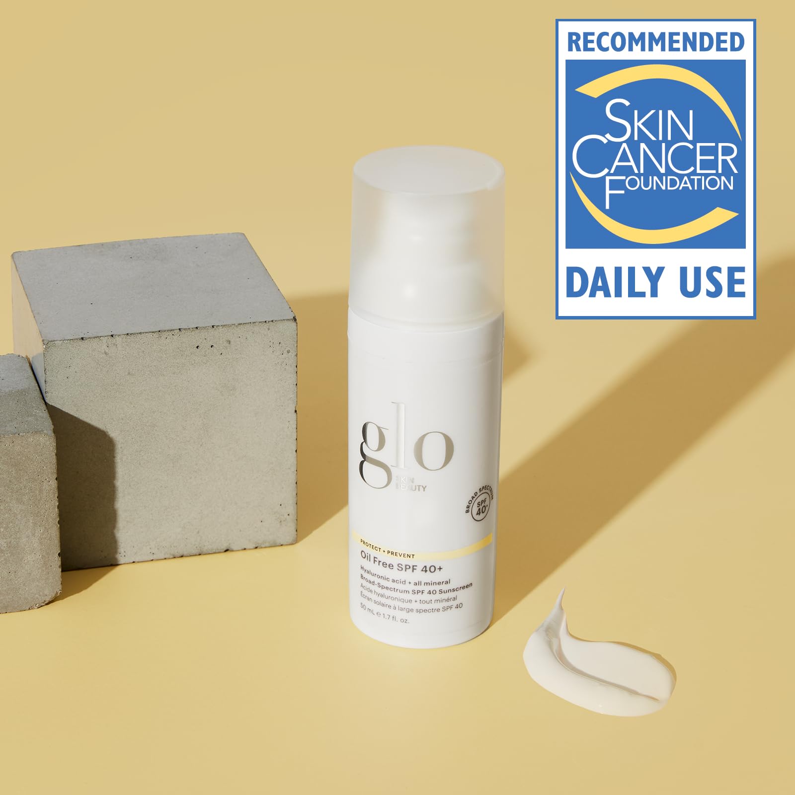 Glo Skin Beauty, textura-ligera, se desliza para uso diario cómodo.